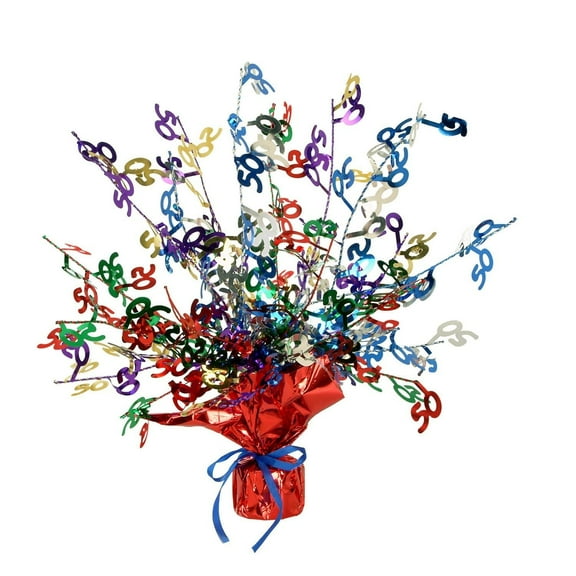 Beistle Birthday Party 50' Gleam 'N Burst Centerpiece (Case of 12)