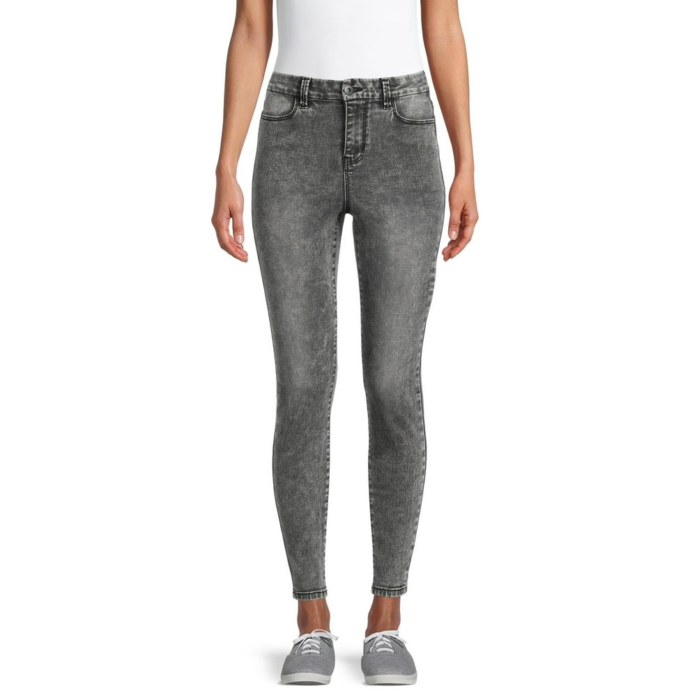 No Boundaries - No Boundaries Juniors Super High Rise Curvy Jeggings - Walmart.com - Walmart.com
