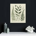 thumbnail image 4 of Plant Leaves Drawing Minimalist Canvas Wall Art Print Living Room Bedroom Decor Gift Artwork, 4 of 4