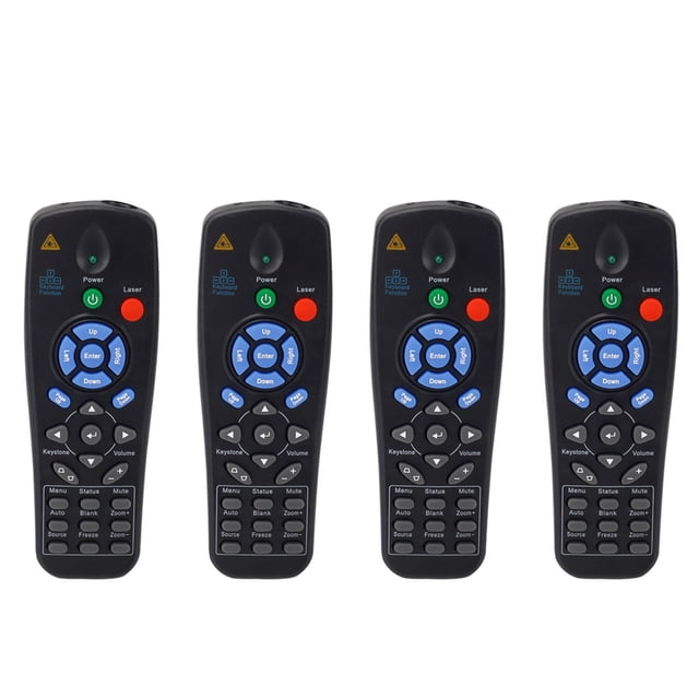 4X Mando una Distancia de Repuesto Adecuado para Proyector D-935 VX D825MS D825MX D5000V Mando una Distancia