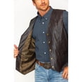 thumbnail image 4 of Cody James Men's Deadwood Vest Brown XX-, 4 of 6