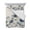 Beige, variant on Quilts Full Size Bedding Set, Blue Grey Flowers Lightweight Quilted Comforter, Spring Watercolor Blooms Floral Beige Soft Reversible Bedspread Coverlet with Pillow Covers for All Season, 78" x 90"