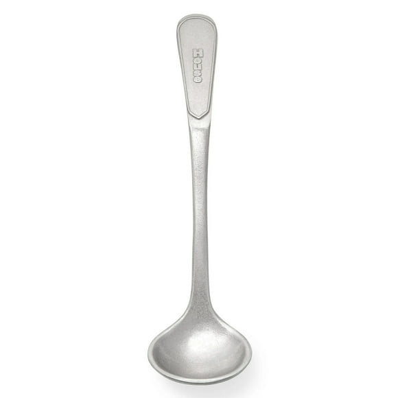 Bon Chef 9045WHTM 1 oz Salad Dressing Ladle, HOUSE - Aluminum, White
