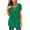 Green shirts for women, variant on up to 60% off Gifts Usmixi Shirts for Women Casual Button up Pleated Swing Henley Shirts Tunic Tops Summer Trendy Solid Short Sleeve Round Neck Ladies Blouses Beige l