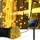 thumbnail image 1 of (1 paquete de 22M 200LED, blanco cálido) Luces solares de cadena, luces solares LED impermeables, 8 modos de luces decorativas impermeables, adecuadas para jardín, patio, fiestas de Navidad y bodas., 1 of 5