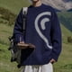 thumbnail image 4 of Suéteres de punto holgados de otoño e invierno para hombre, novedad en diseño, sudadera informal de estilo coreano, jersey barato para hombre, 4 of 5