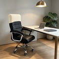 thumbnail image 6 of Leodye 1PCS office Chair Half-Cover , Stretchable Breathable Material, Washable Cover for office Chair Daily Use -19.68*10.23 in, 6 of 6