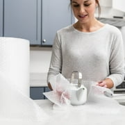 Duck Brand Small Bubble Cushioning Wrap, 12 in x 30 ft, Clear (286679)