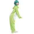 thumbnail image 3 of Women Cartoon Frog Onesie Pajama Homewear One Piece Animal Long Sleeves Hooded Kigurumi Jumpsuit Sleepwear, 3 of 6