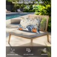 thumbnail image 4 of Pack of 2 Outdoor Lumbar Pillow Covers 12x20 Inch, Thanksgiving Pumpkin Waterproof Throw Pillow Covers Set, Fall Blue White Orange Plants Indoor&Outdoor Decorative Cushion Cases for Patio Porch Car, 4 of 7