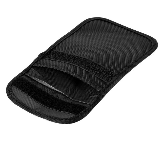 Bolsa protectora para llave de coche, funda de bloqueo de señal de protección contra radiación para mujer embarazada
