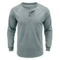 thumbnail image 6 of VJATTWR Men's and Big Men's Crewneck Tee with Long Sleeves,1-Pack, Sizes S, 6 of 9