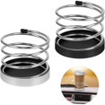 thumbnail image 1 of 2pcs(Silver) Car Cup Holder Car Water Cup Holder Iron Cup Holder, 1 of 4