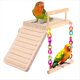 thumbnail image 1 of Percha para Pájaros, Accesorios para Jaulas de Pájaros, Plataforma de Columpio para Loros, Periquitos, Periquitos Comunes, Cacatúas, Agapornis y Cotorras del Pacífico., 1 of 8