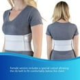 thumbnail image 7 of NYOrtho Elastic Rib Brace Medical Wrap Post-Surgery Compression Garment, Female 45”-60”, 7 of 7