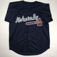 thumbnail image 4 of Autographed/Signed Dale Murphy Atlanta Dark Blue Baseball Jersey PSA/DNA COA, 4 of 4