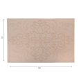 thumbnail image 2 of IH Casa Decor Vinyl Placemat Damask Natural - Ensemble De 12, 2 of 3