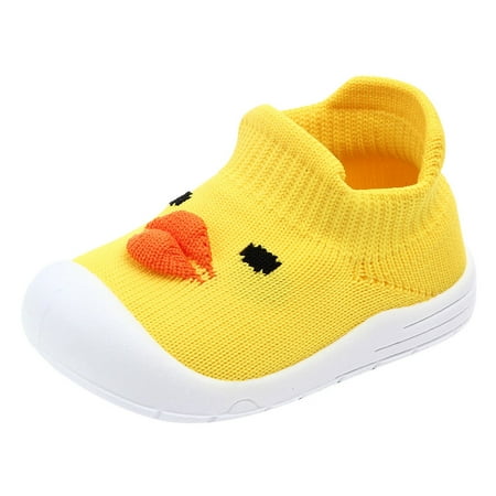 

Shpwfbe Shoes Cartoon Girls Boys Sneakers Toddler Soft Sole Mesh Sport Baby Gifts
