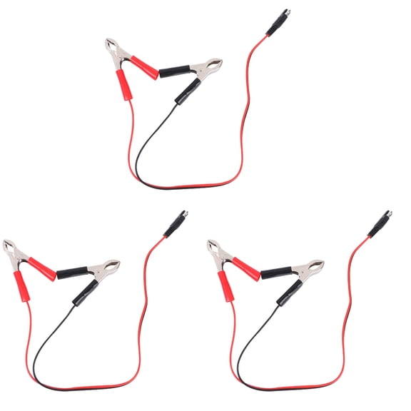 KAKOWELY Charging Motorcycle SAE to Alligator Clips Adapter 3Pcs 7.1x5.1x2.1in