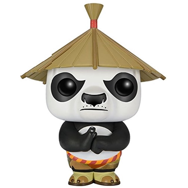 Funko POP Movies: Kung Fu Panda - Figura de Acción Po con Sombrero, Multicolor,3.75 pulgad Funko Funko