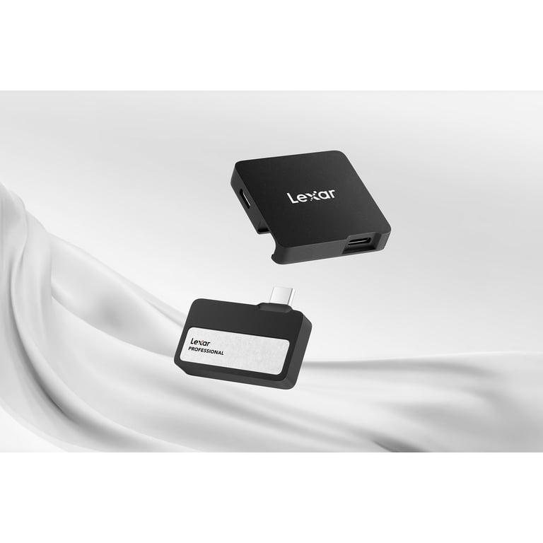 Lexar Professional Go Portable USB 3.2 SSD with Hub (2 TB