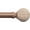 Wood grain, variant on Black Curtain Rods for Windows: 1 Inch Diameter Adjustable Drapery Rods 72" to 144", Heavy Duty Window Curtain Rod with Leaf Pattern Finials