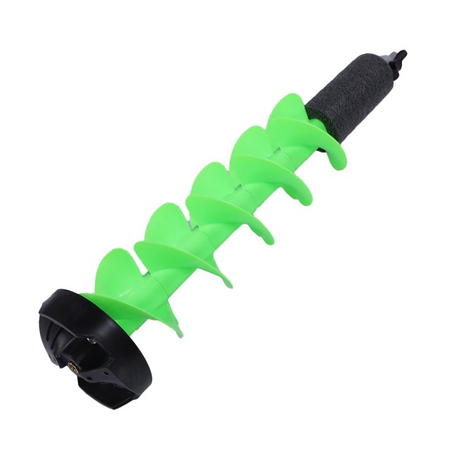 Ice Auger Bit, Ice Auger Drill Bit Multifunctional 8in Drilling Diameter Lightweight Incisive Blades for Outdoor Activities