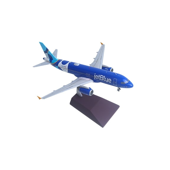 Airbus A320 Commercial Aircraft "JetBlue Airways - Forever Blue" (N547JB) Blue with Graphics 1/200 Diecast Model by GeminiJets
