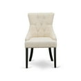 thumbnail image 5 of Luxe by East West Furniture 9 piece kitchen set of a dining table & 8 kitchen chairs & black legs, 5 of 6
