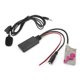 thumbnail image 2 of Adaptador De Audio, Cable Auxiliar Portátil Duradero DC12V De Rendimiento Estable Bluetooth 5.0 Con Micrófono Para Automóvil, 2 of 7