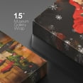 thumbnail image 4 of wall26 Canvas Print Wall Art Santa Claus Christmas Tree Fireplace Celebrations &amp; Holidays Decorative Illustration Modern Art Scenic Colorful Warm for Living Room, Bedroom, Office - 12"x18&qu, 4 of 5