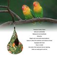 thumbnail image 4 of Nido De Hamaca Para Loros, Tienda Para Pájaros, Colgante De Algodón, Transpirable, Lavable Para Jaula Para Periquitos, 4 of 7