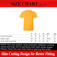 thumbnail image 2 of Hanes Short Sleeve T-Shirt - Gold, Men Crewneck Comfortable Classic Fit Tee, L, 2 of 4