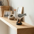 thumbnail image 5 of Uxgjfwu Christmas Seagull Figurine Ornament, Resin Seabird Tabletop Decorations, Rustic Vintage Coastal Beach Home Decor, 5 of 6