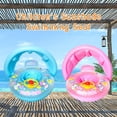 thumbnail image 3 of Sombrilla inflable con forma de anillo de natación para niños HUOGUO Steer, 3 of 4
