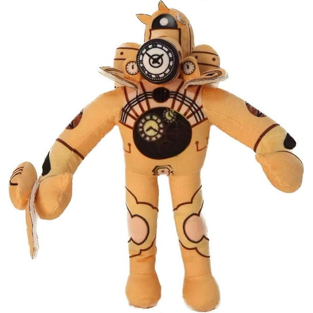 Skibidi Toilet Plush, Titan Clockman Plush,New Skibidi Toilet Multiverse Clock Titan Man Plush Toy(Titan Clockman)