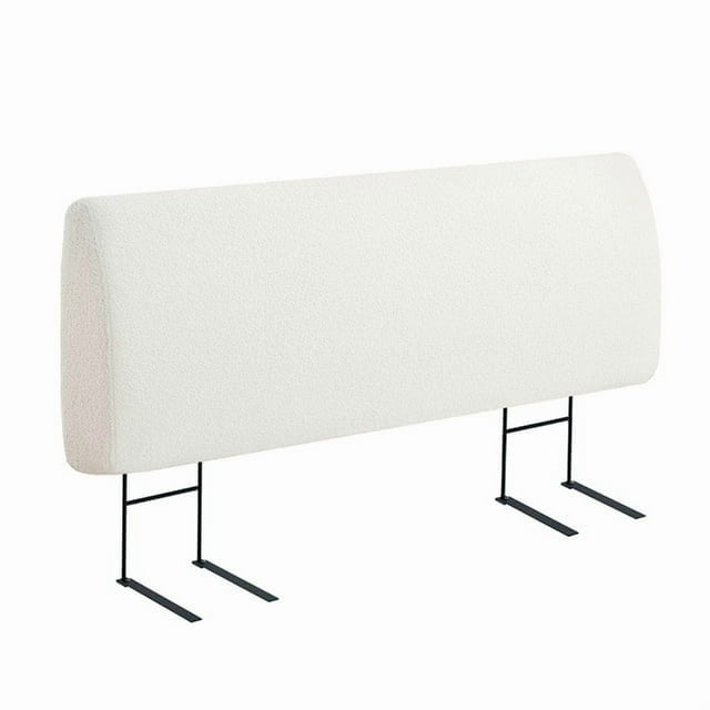 Pinmoco 4.7" Upholstered Foam Headboard Queen Bed, Height Adjustable and Ergonomic Head Board