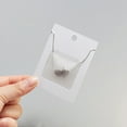 thumbnail image 2 of 100Pieces/Set Jewelry Clear Bags Necklace Envelopes Necklace Card for Packaging, 2 of 15