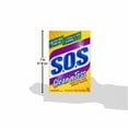 thumbnail image 2 of S.O.S. Clean 'n Toss Steel Wool Cleaning Pads - Dual-Sided - 15 Piece, Multicolor, 2 of 7