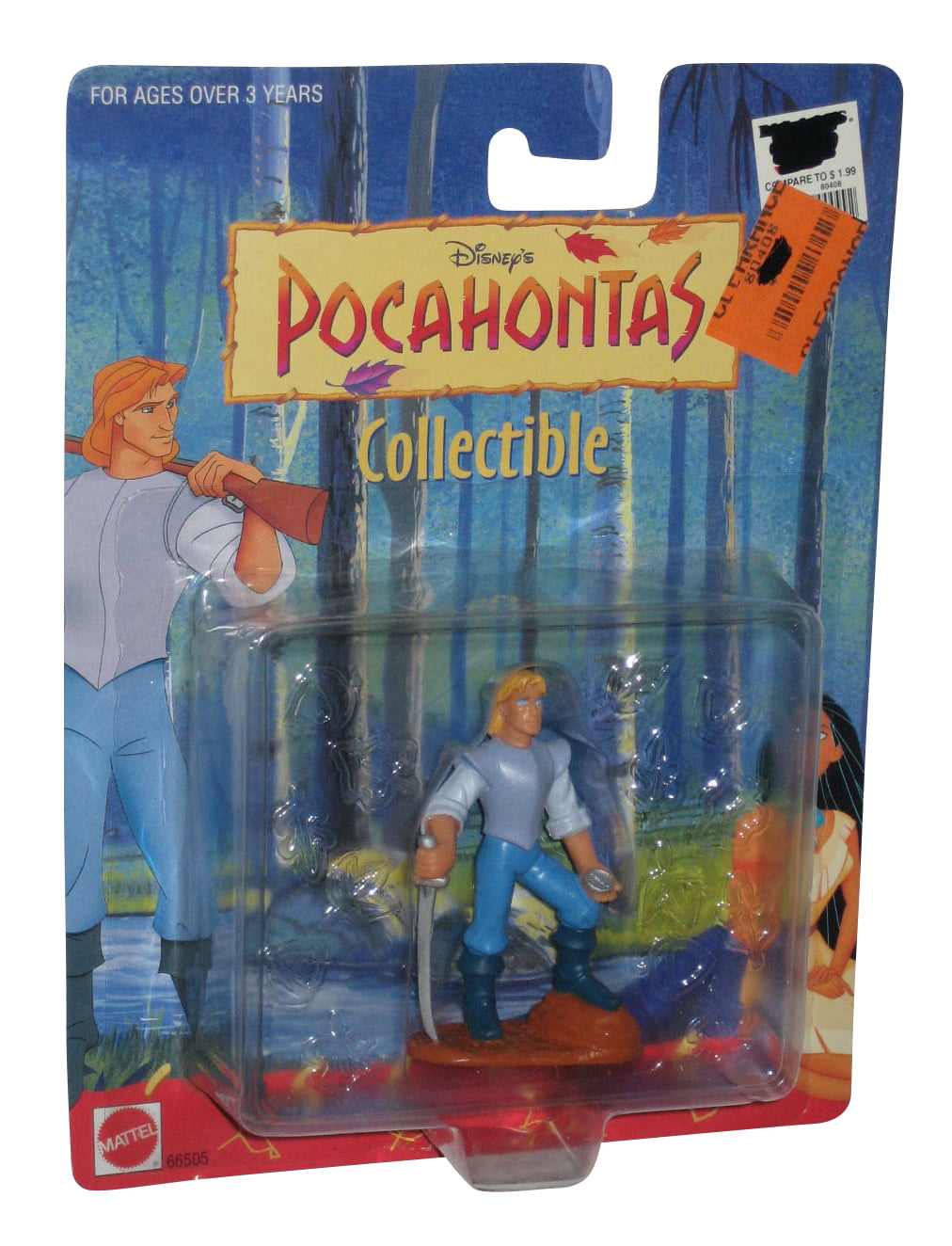 Pocahontas Figure Disneys Collectible Featuring Pocahontas Mattel 66505