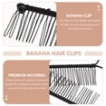 thumbnail image 4 of 2 unids Plátano Clip Lumpytail Pein Peine Clip Clip Herramienta de peinado para mujer, 4 of 4