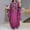 Purple, variant on Product Category Women's Casual Dress and Abaya Ensemble Elegant Long Sleeve Pullover Style for Everyday Wear