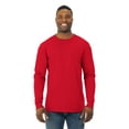 thumbnail image 1 of Fruit Of The Loom T-Shirt à Manches Longues pour Hommes, P, Rouge Ardent, 1 of 1