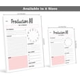 thumbnail image 4 of Inkdotpot Daily Planner Tear Off Pad, To-Do List Notepad- 50 Undated Sheets- Day Schedule Planner- Work Planner- Day Organizer Notepad- Meal PrepProductivity Notepad With Sleeve-5.8 x 8.2inch - FG, 4 of 8