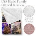 thumbnail image 3 of Ships Next Day, Custom Blanket with Picture - Printed in USA, Personalized Photo Blanket (Fleece – 50x60) Blankets, 3 of 5