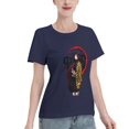 thumbnail image 2 of T-Shirt Basique à Manches Courtes pour Femmes Demon Slayer Tomioka Yiyong, 2 of 6