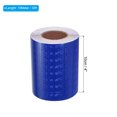 thumbnail image 2 of Unique Bargains Reflective Tape, 4' x 33 Ft Waterproof High Visibility Warning Safety Tape, Blue, 2 of 6