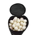 thumbnail image 3 of Graflsoa Sac de Rangement Durable et Pliable pour Balles de Tennis de Table avec Double Fermeture Éclair, Contient 230 Balles, Conception Compacte et Légère en Noir, 3 of 7