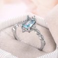 thumbnail image 3 of Crown Ring For Princess Small Zircon In White Copper, 3 of 6