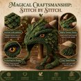 thumbnail image 7 of Luckky Fantasy Hood Hat DIY Crochet Kit,Complete Animal Earflap Knitting Set for Beginner,Includes Yarn,Hooks,Needles & Tutorial Patterns,Soft Warm Handcraft Supplies for Relaxing Creative Making, 7 of 7